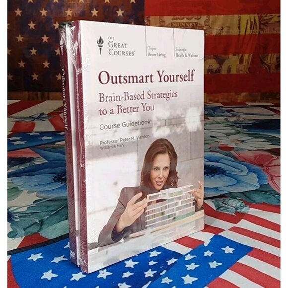 The Great Courses Outsmart Yourself: Brain Strategies to a Better You DVD & Book - Picture 1 of 5